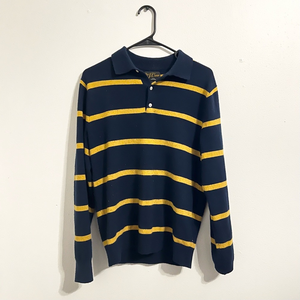 J Crew Men’s Cashmere Sweater Small